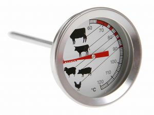 Механический кухонный термометр, от 0°С до 120°С , длина зонда 10,5 см.
