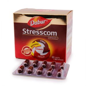 Stresscom Dabur Капсулы от Стресса с корнем Ашвагандхи 120 капсул