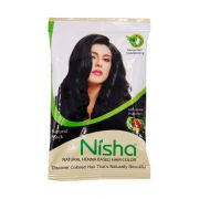Хна для волос HENA Nisha Черный цвет 25гр