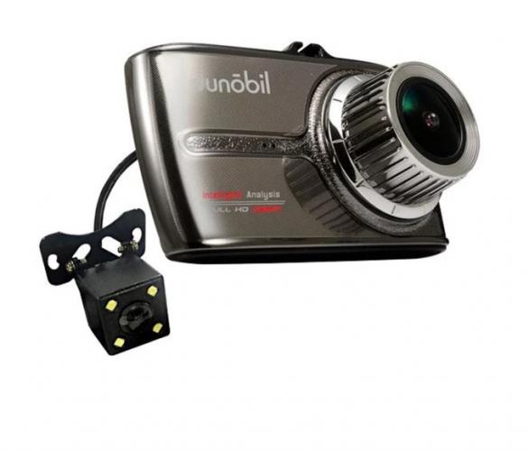 Видеорегистратор Dunobil Space Touch Duo, 2 камеры, 3.5, обзор 170°, 1920x1080