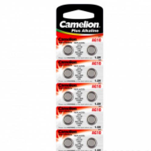 Батарейки для часов Camelion G10 389A/LR1130/189 1.5V, 10 шт
