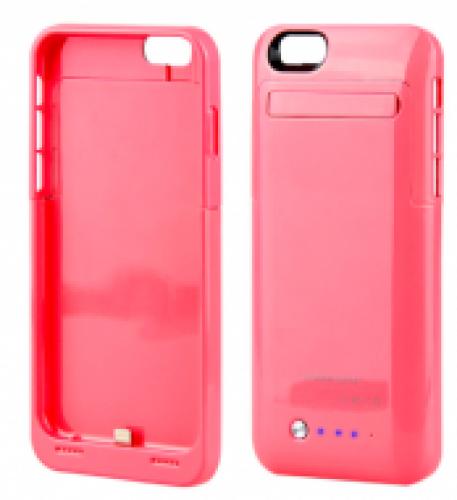 Внешний аккумулятор чехол для iPhone 6/6Plus CUTIE 2800mAh - розовый