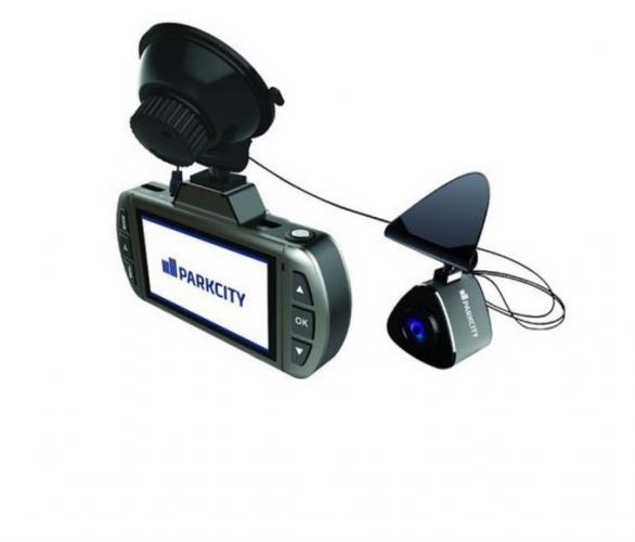 Видеорегистратор ParkCity DVR HD 450, две камеры, 2.7, обзор 120˚, 1920x1080