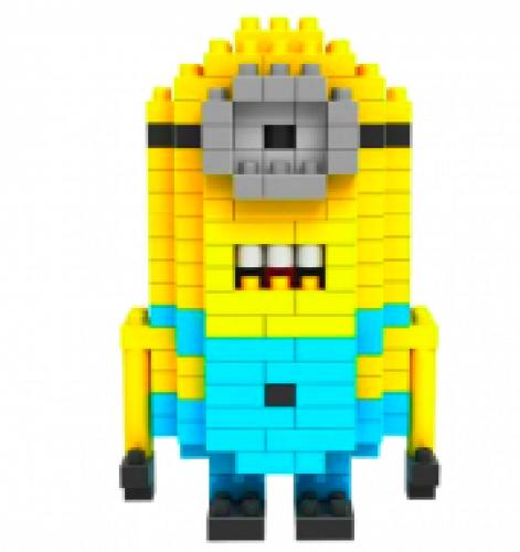 Игрушка Minion в стиле Minecraft