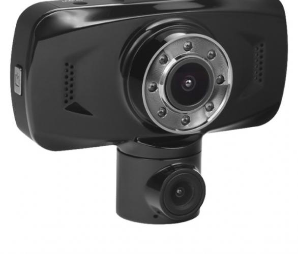 Видеорегистратор QStar LE62, две камеры, 2.7, обзор 130°, 1920x1080