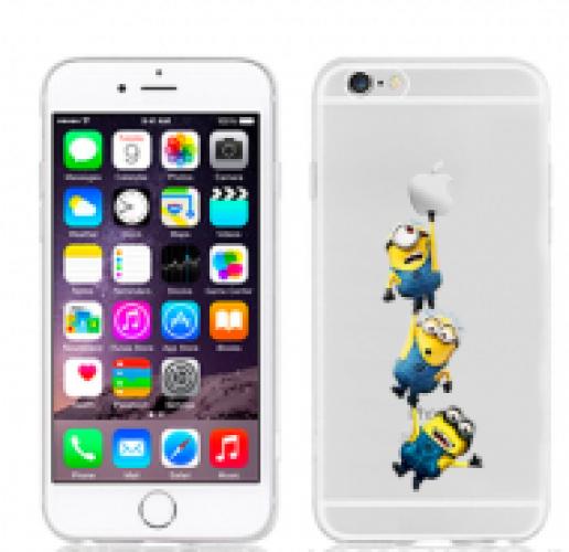 Чехол для iPhone 6/6Plus Minions Three