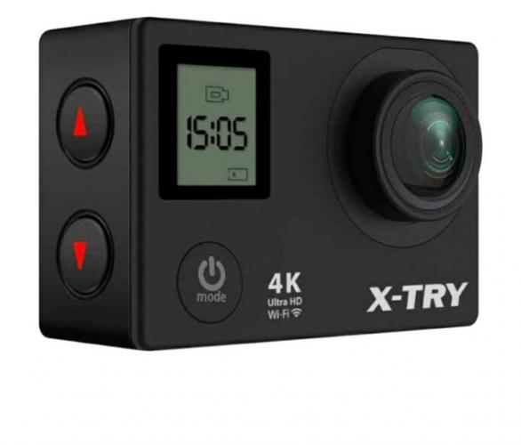 Видеорегистратор X-TRY XTC210 UltraHD, 2, обзор 170°, 3840x2160