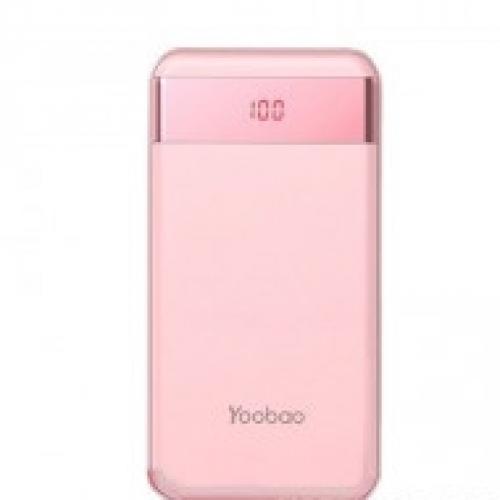 Внешний аккумулятор Yoobao Power Bank M20 PRO 20000 mAh розовый