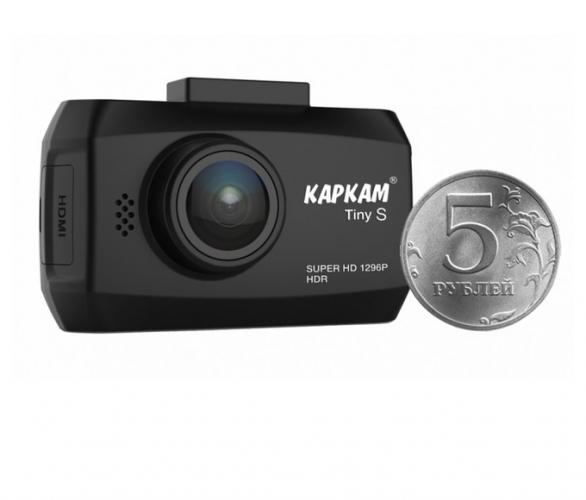 Видеорегистратор Carcam Каркам Tiny S GPS, три камеры, 1.5, 160°, 2304x1296