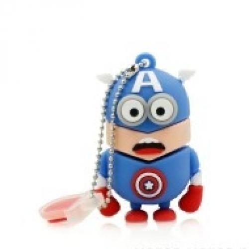 USB-флешка &quot;Minion Captain America&quot; 2GB