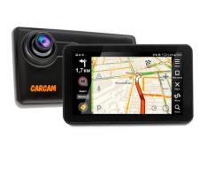 Навигатор Carcam Каркам Атлас 2 + видеорегистратор сенсор 5,1920х1080,120*Android,3G,GPS
