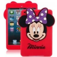 Чехол для iPad mini Minnie Mouse Ушки (красный)