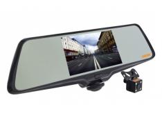 Видеорегистратор Carcam Каркам Z360, две камеры, 4.5, обзор 360°, 1440x1440