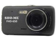 Видеорегистратор SHO-ME FHD-650, две камеры, 4, обзор 120°, 1920х1080