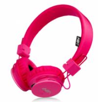 Наушники с MP3 плеером NIA MRH-8809S розовые