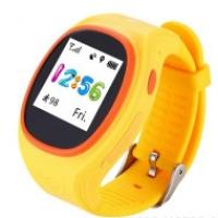 Детские умные часы с GPS трекером Smart Baby Watch Q75 оранжевые