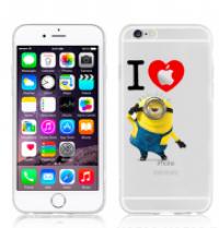 Чехол для iPhone 6/6Plus I Love Minion