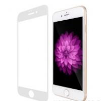 Защитное 3D стекло на iPhone 6/6s Белое
